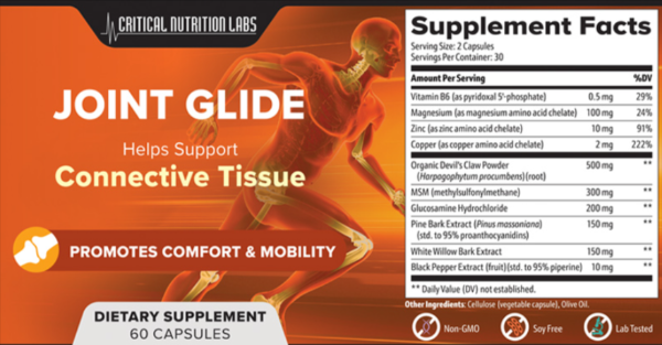 Joint-Glide Supplement Facts