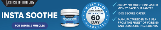 Insta-Soothe Certificate